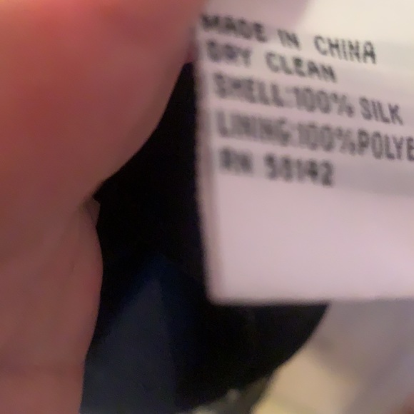 TALBOTS SUMMER DRESS SILK FLORAL MAXI SZ 14 LINED - Picture 8 of 9